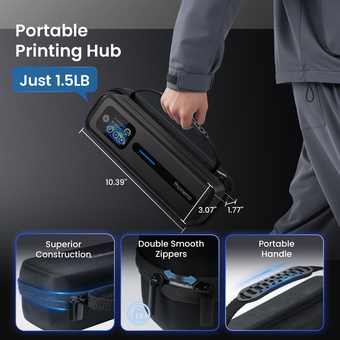 Phomemo M832D Portable Thermal Printer