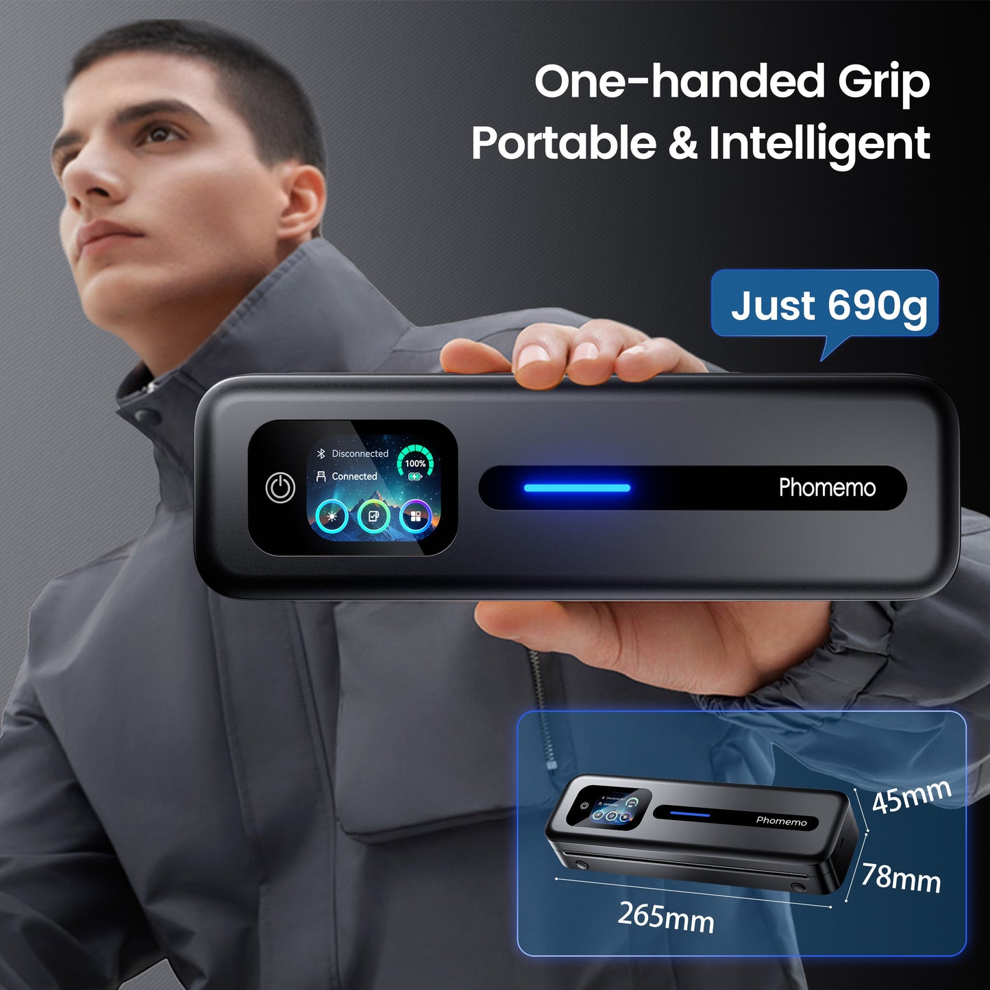 Phomemo M832D Portable Thermal Printer