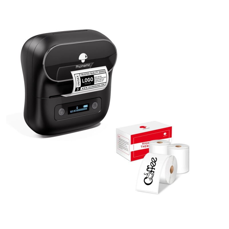 Portable Thermal Business Label Maker Kit