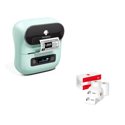 Portable Thermal Business Label Maker Kit