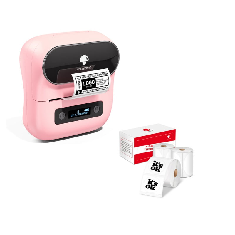 Portable Thermal Business Label Maker Kit