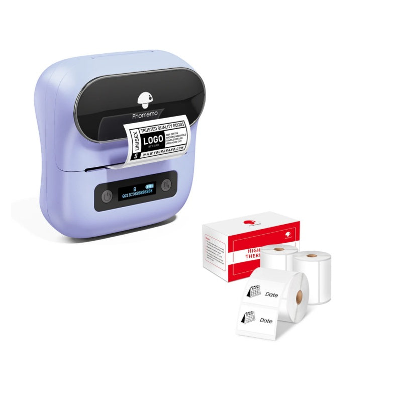 Portable Thermal Business Label Maker Kit