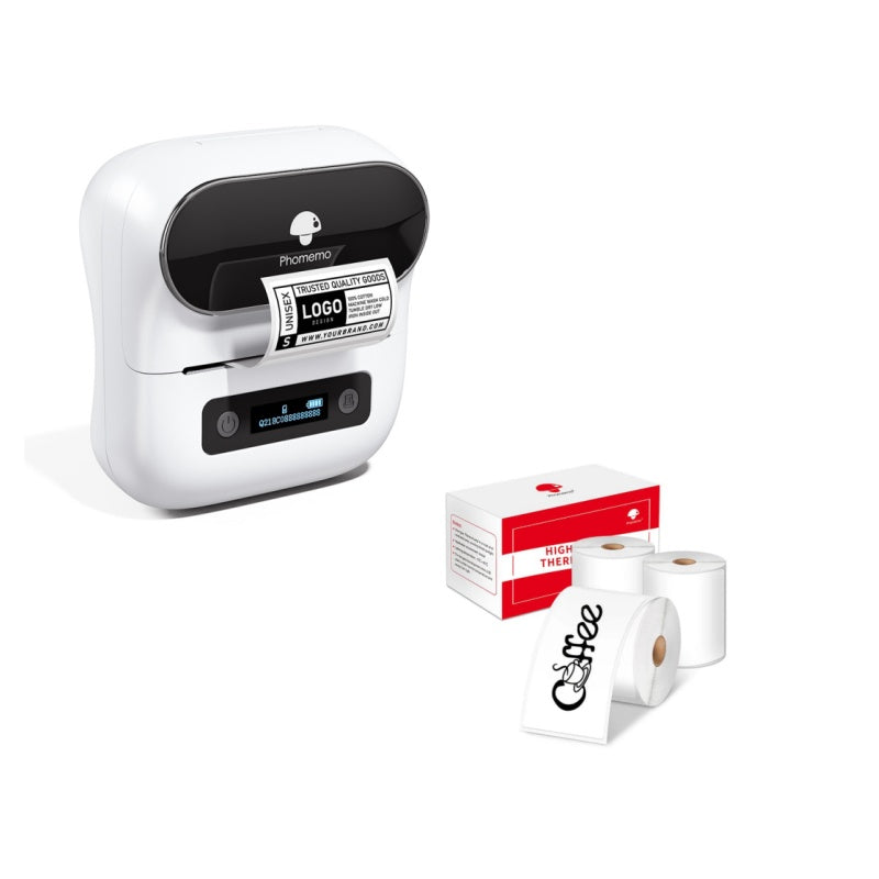 Portable Thermal Business Label Maker Kit