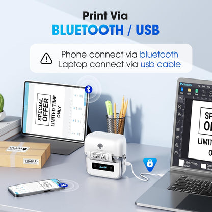 Bluetooth Portable Label Maker