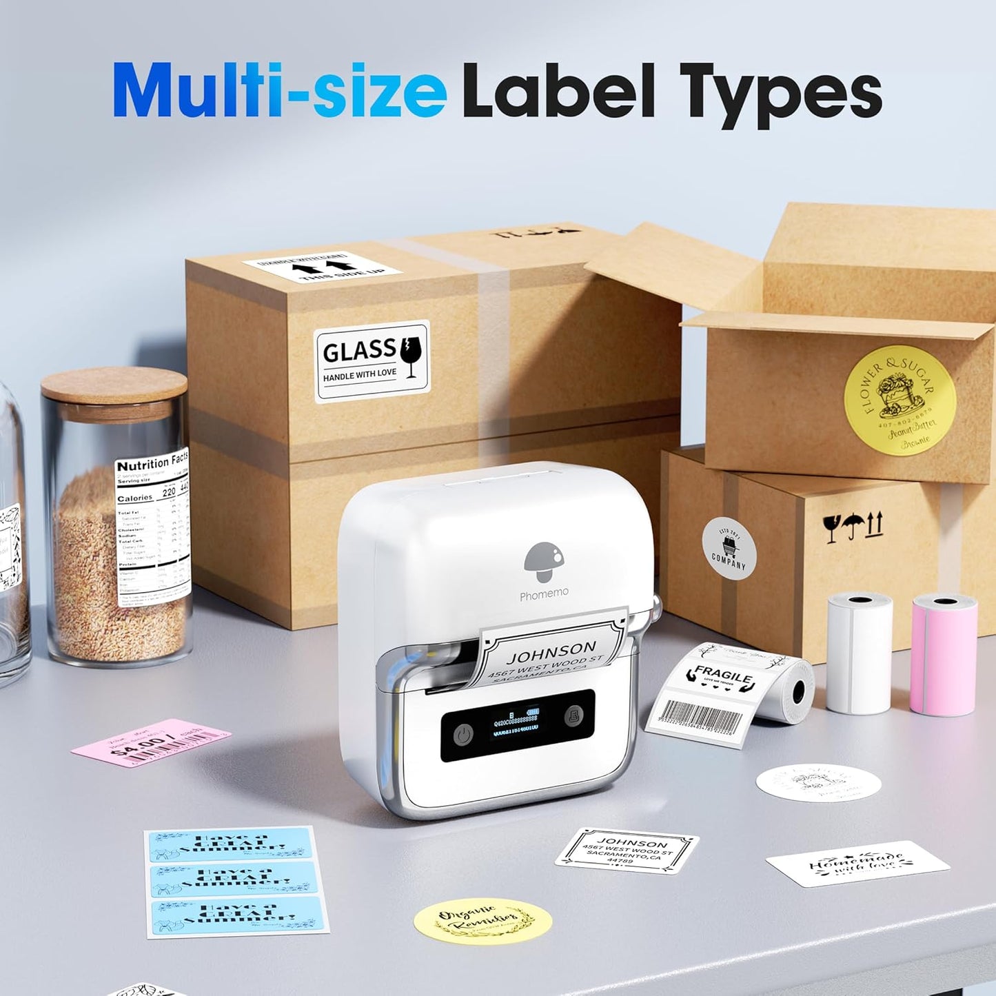 Bluetooth Portable Label Maker