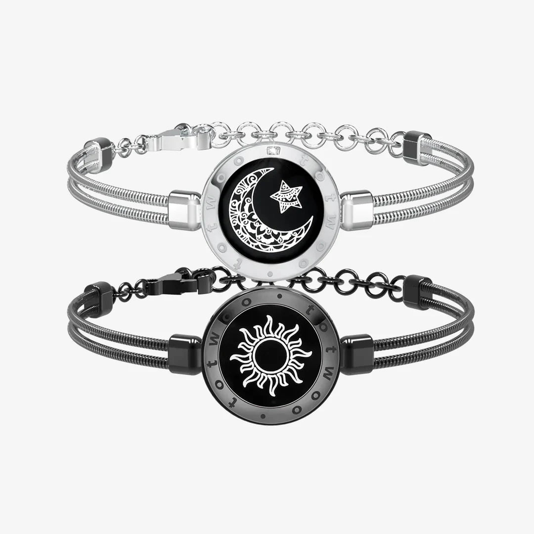 Long Distance Touch Vibration Bracelet for Couples - Totwoo bracelet