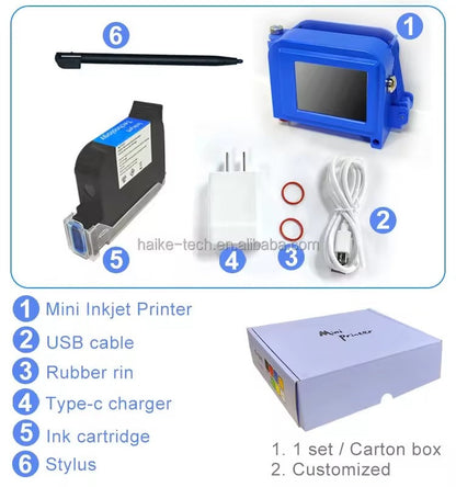 QuickMark Handheld Inkjet Mini Printer